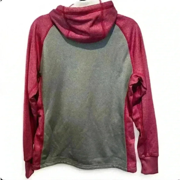Nike Women's Therma-FIT Hoodie Gray reddish pink Size Medium - Picture 3 of 7